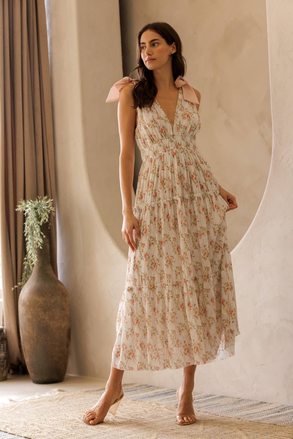 Kayla Floral Dress - Baycreek & Co