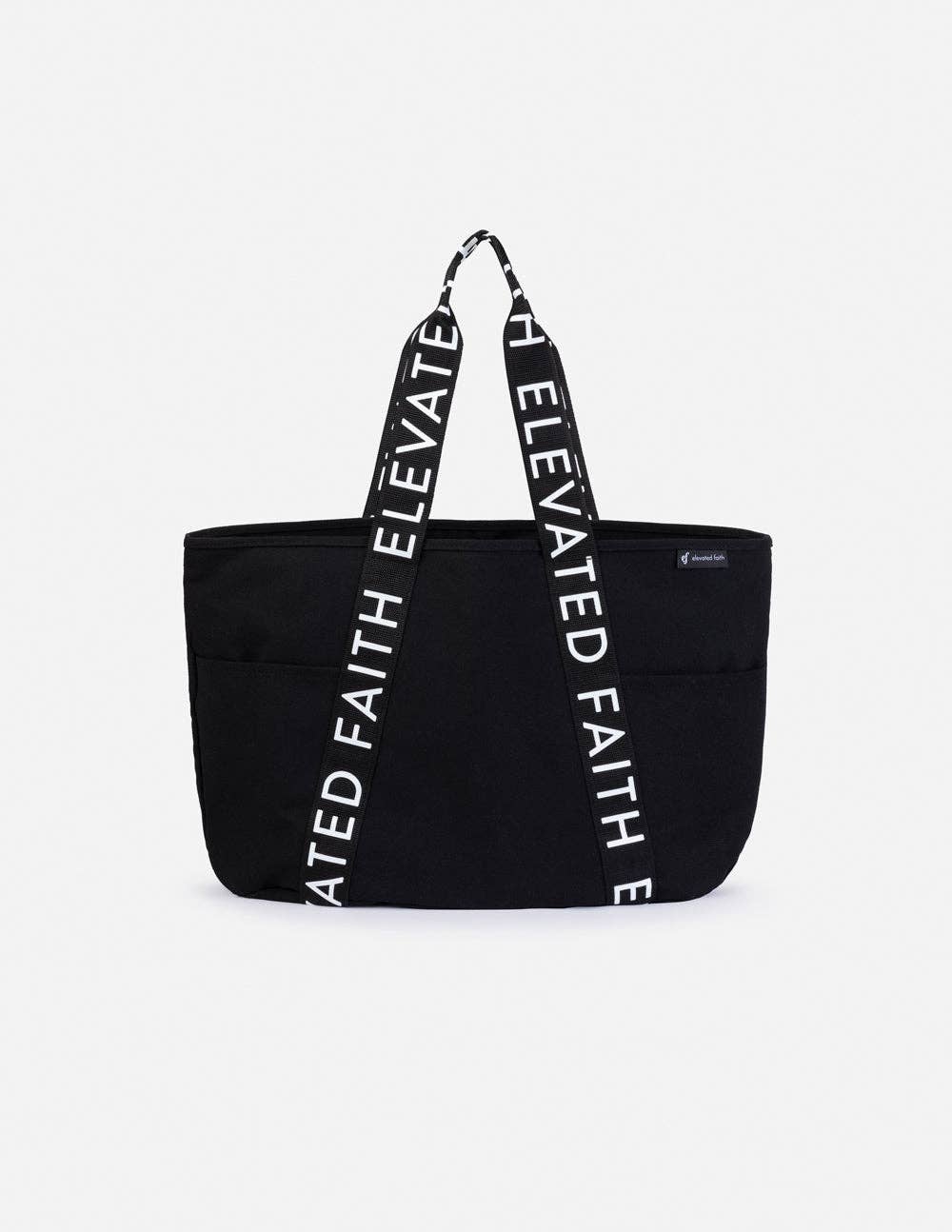 The Large Everyday Black Tote - Baycreek & Co