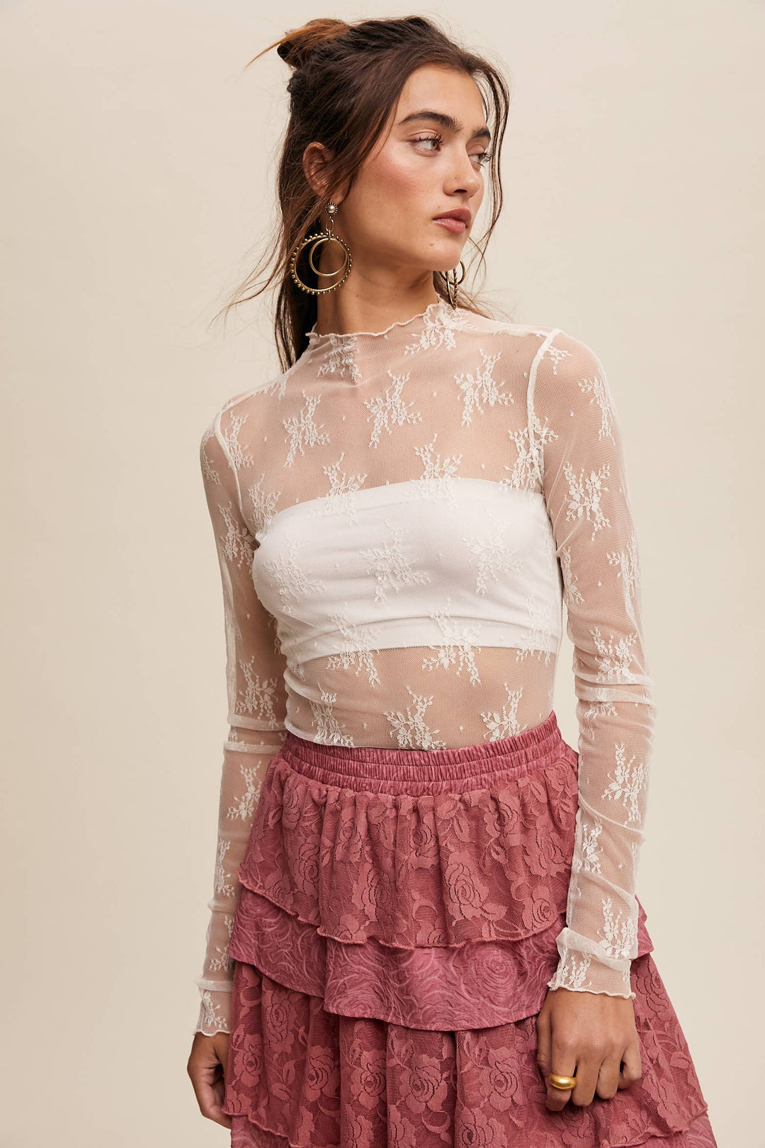 Sweet Nothing Lace Top - Baycreek & Co