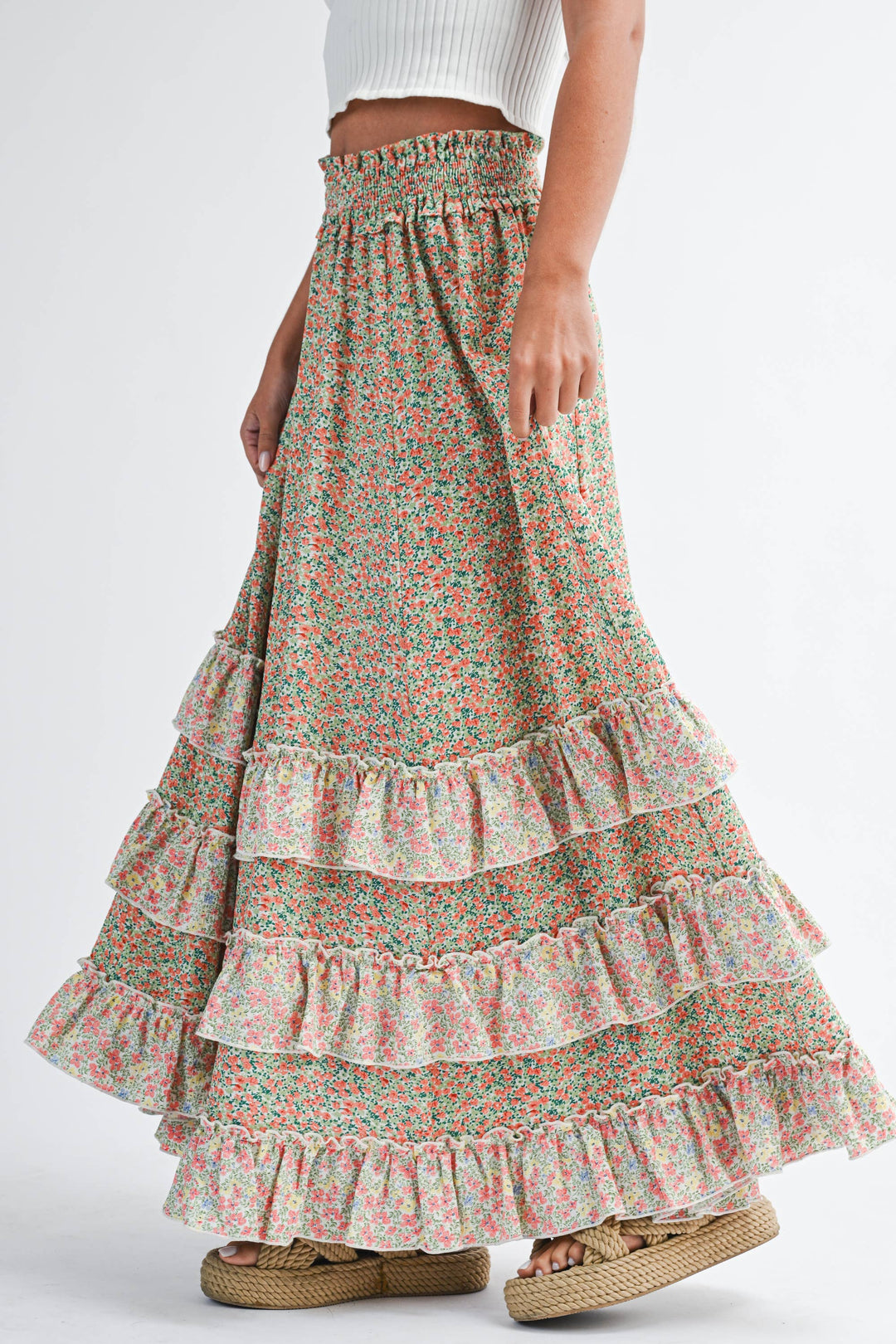 Ciao Ruffle Skirt - Baycreek & Co