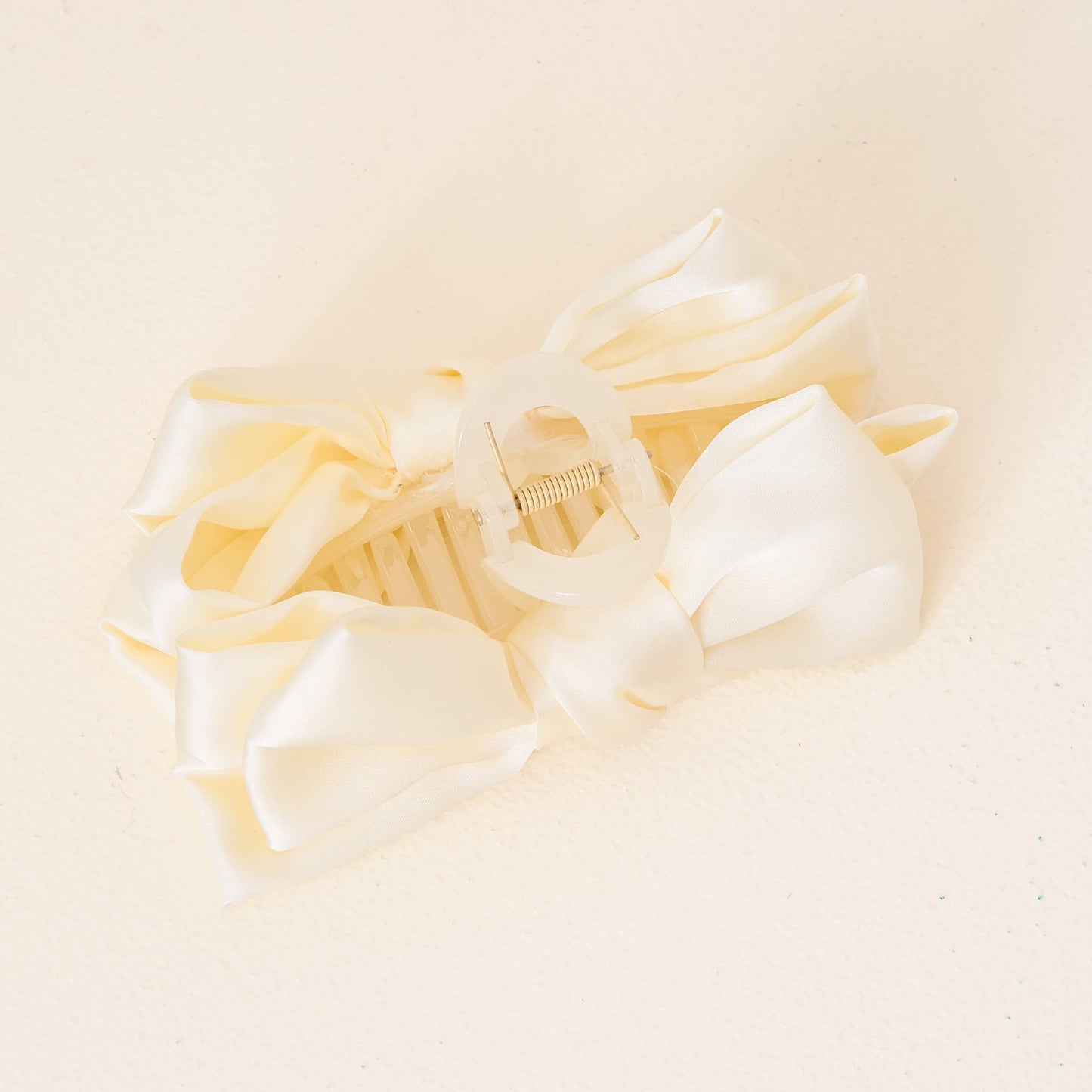 Satin Bow Claw Clip