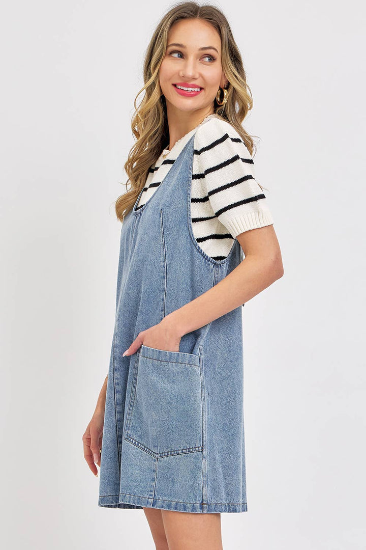 Downtown Denim Dress