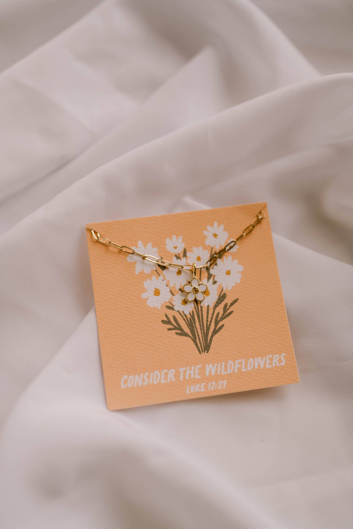 Wildflowers Charm Necklace