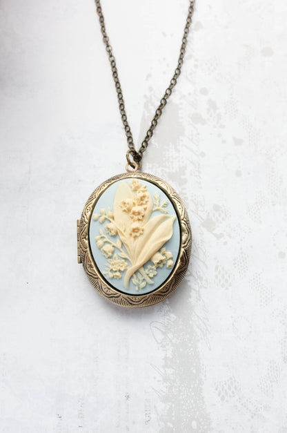 Lily of the Valley Locket