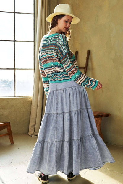Darby Denim Skirt
