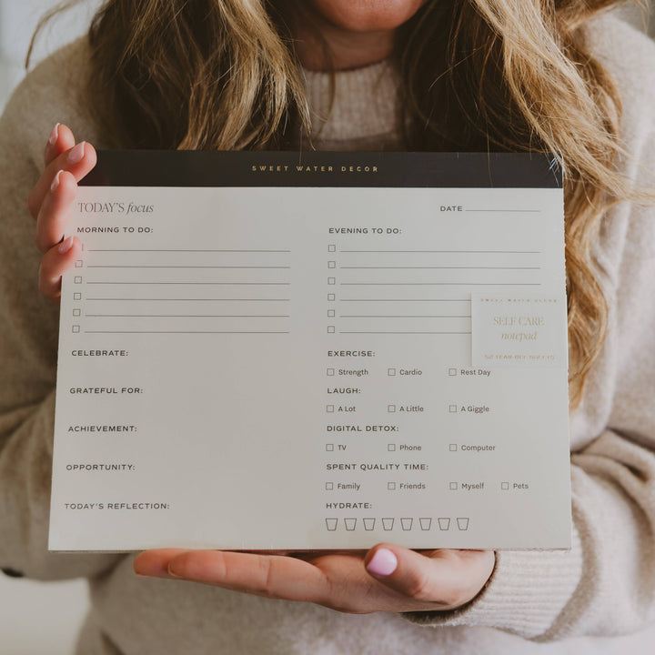 Self Care Notepad - Stationery and Gifts - Baycreek & Co