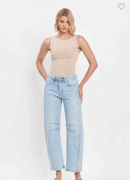 Harper Barrel Leg Jean