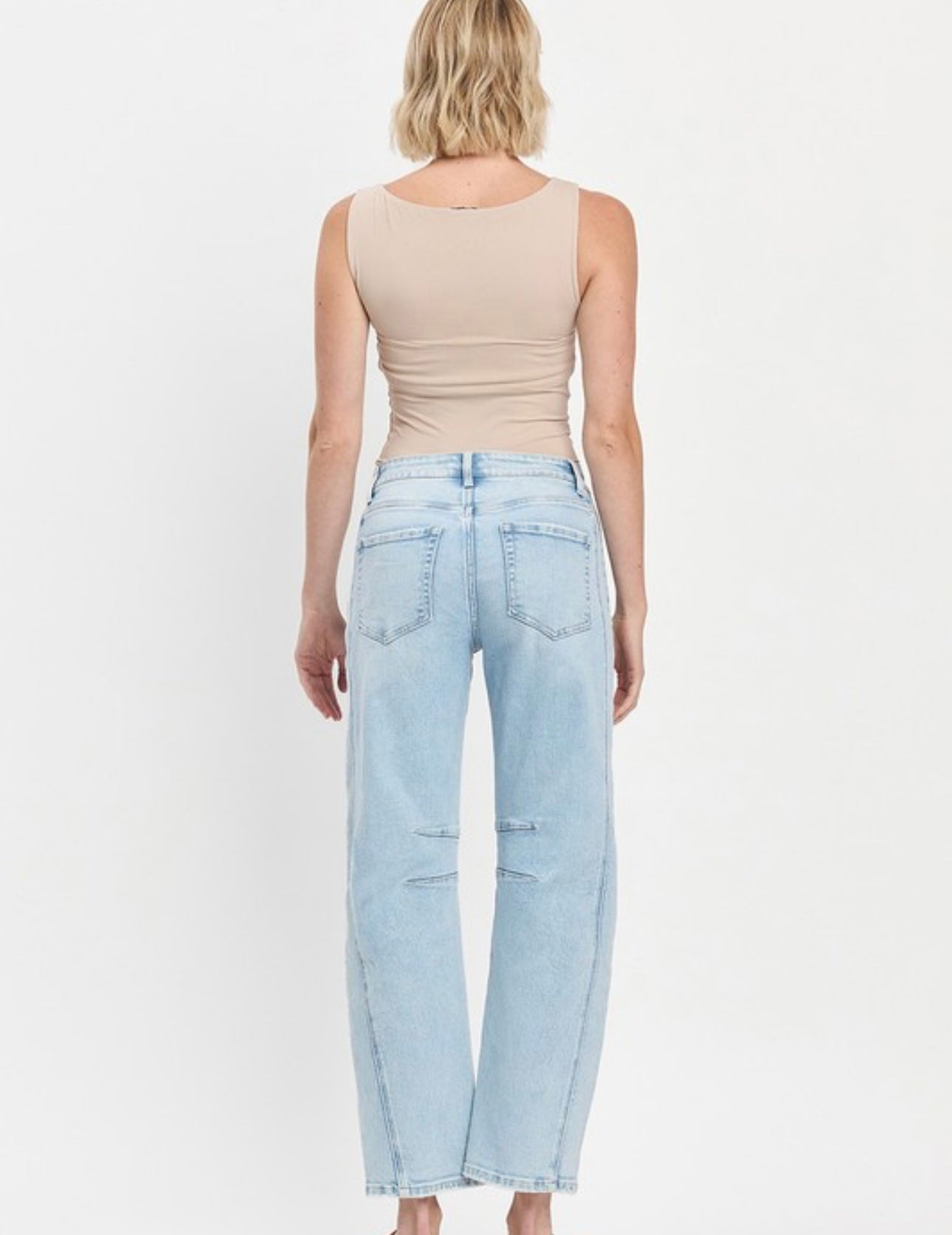 Harper Barrel Leg Jean