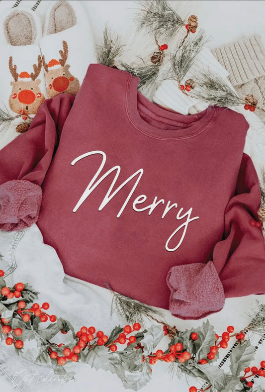 PRE-ORDER Merry Puff Pullover