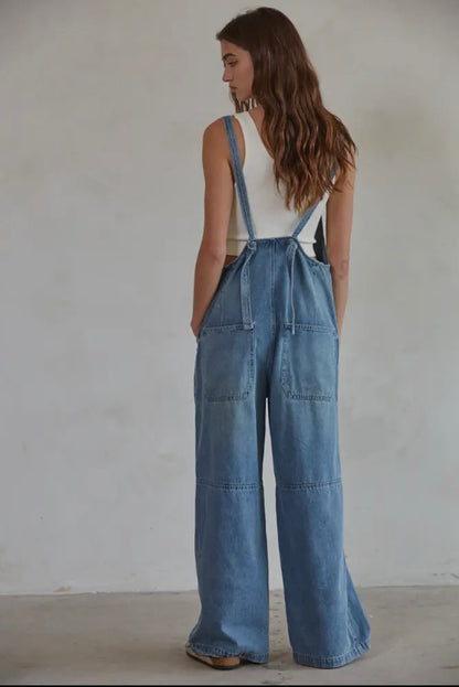 Square Neck Overalls