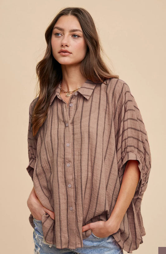 Zoie Striped Top