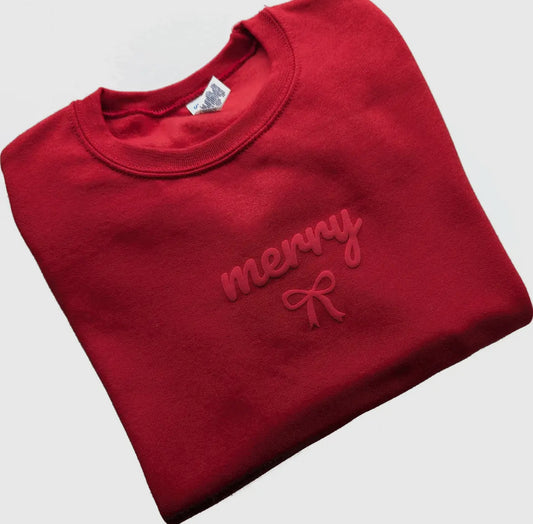 PRESALE Merry Crewneck