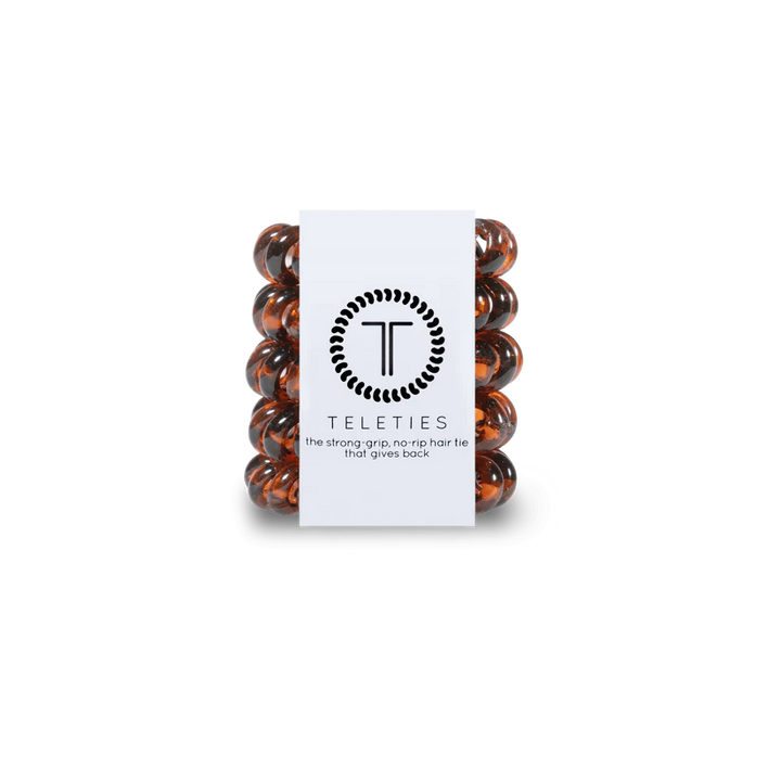 Tortoise Tiny Hair Ties