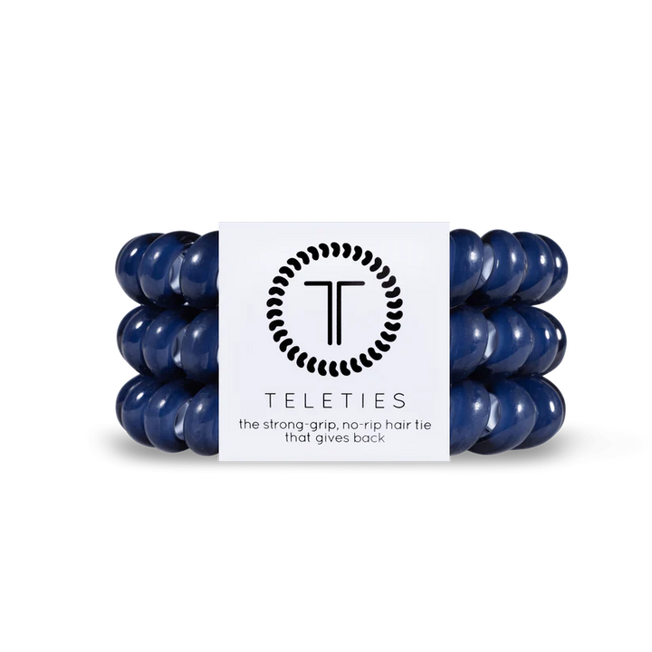 Nantucket Navy Large Hair Ties