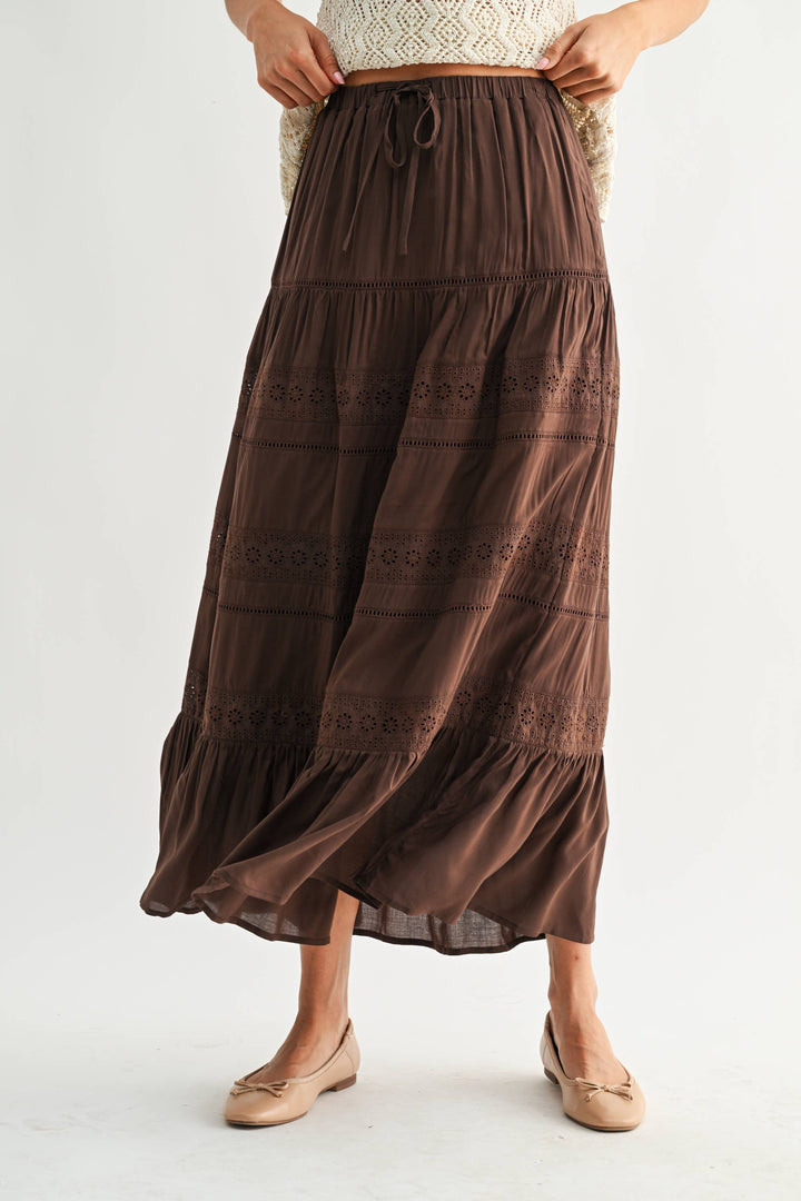Anglican Maxi Skirt - Baycreek & Co