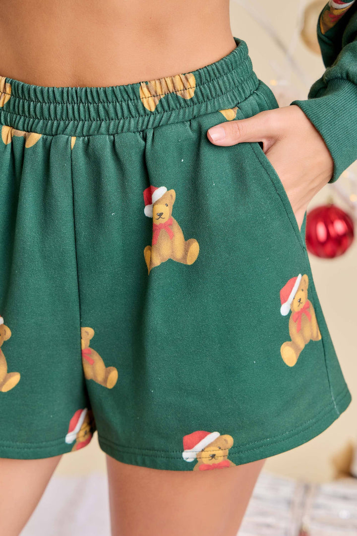 Santa Teddy Holiday Lounge Set