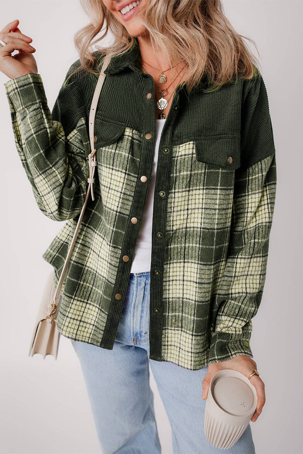 Evergreen Shacket