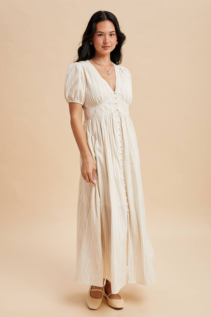 Elizabeth Stripe Dress