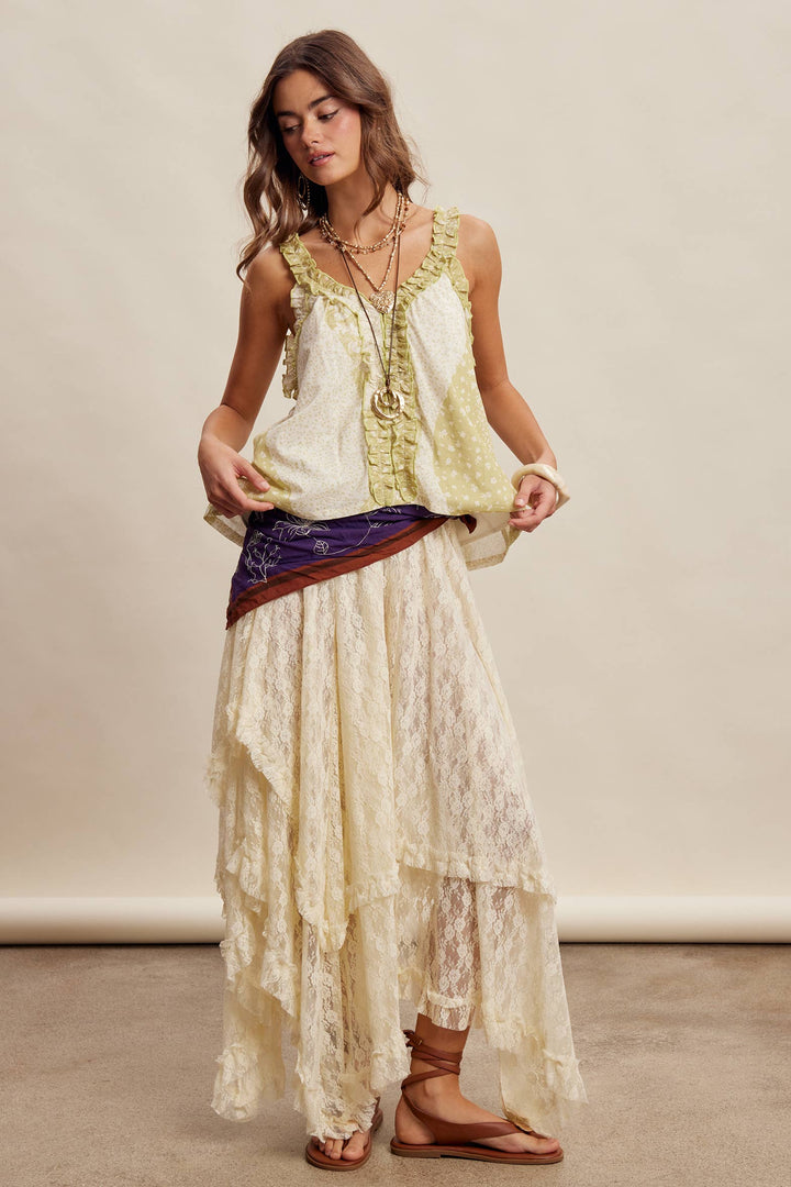 Patchwork Tank Top