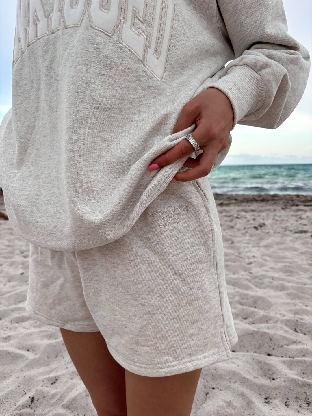 Sunkissed Oat Shorts 100% Cotton