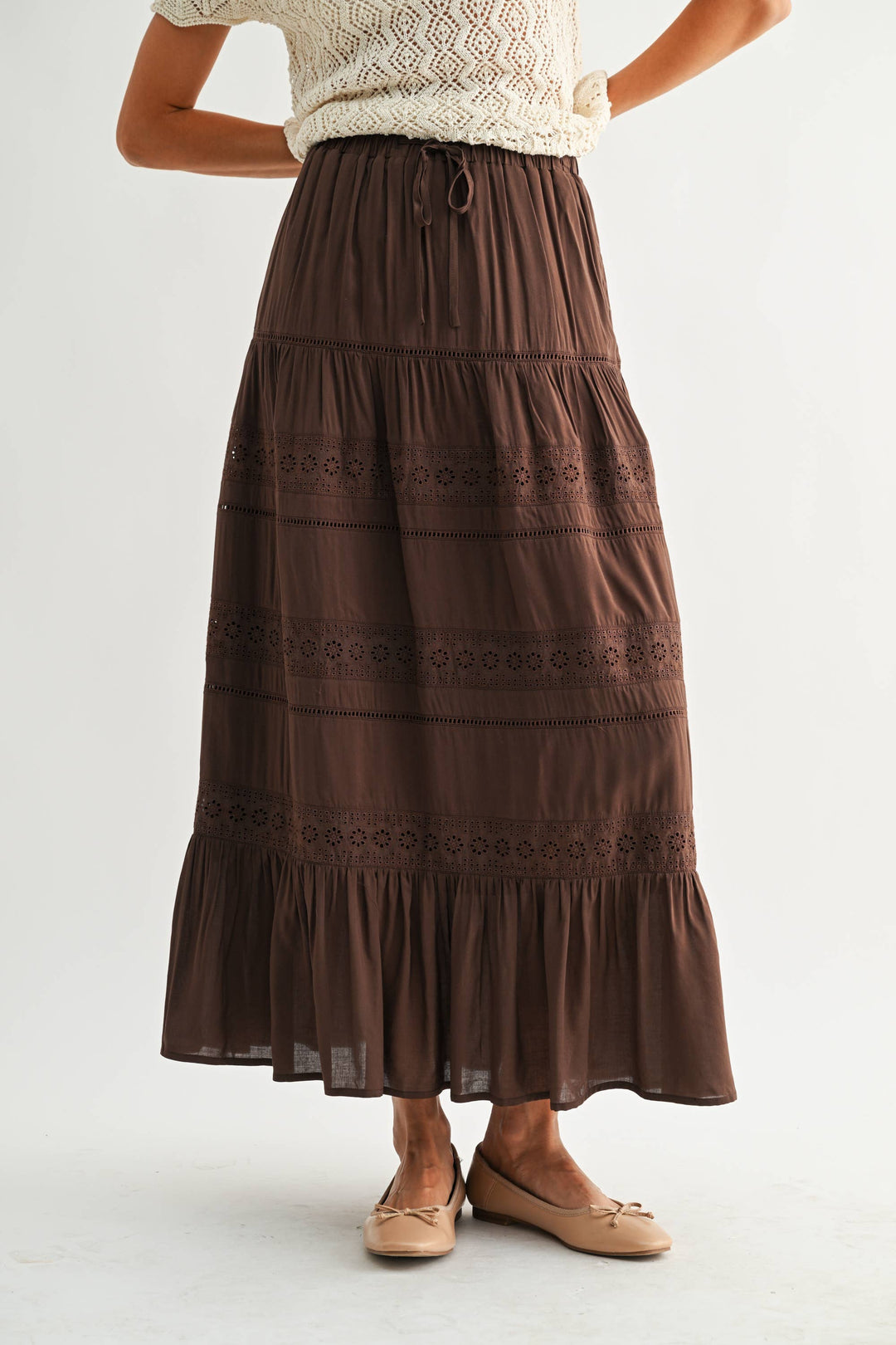 Anglican Maxi Skirt - Baycreek & Co