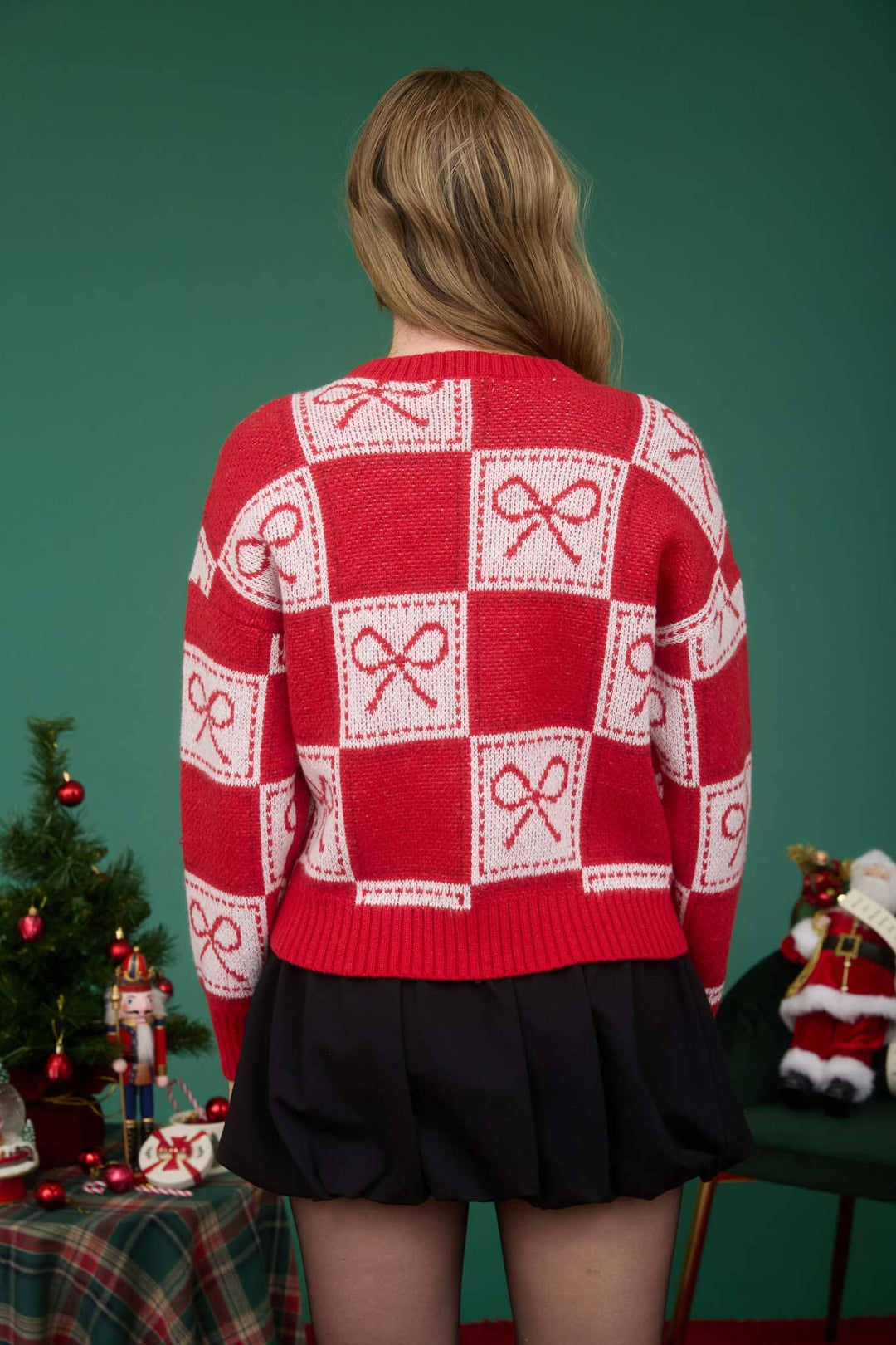 The Noel Bow Sweater