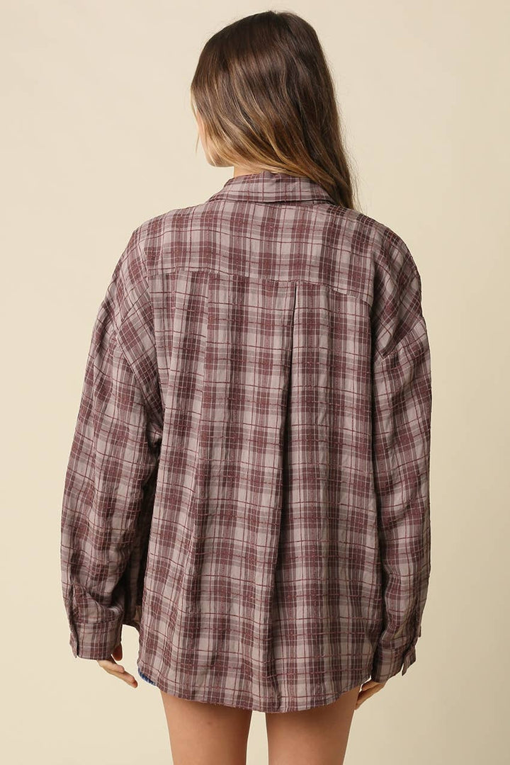 Spencer Plaid Oversized Shirt