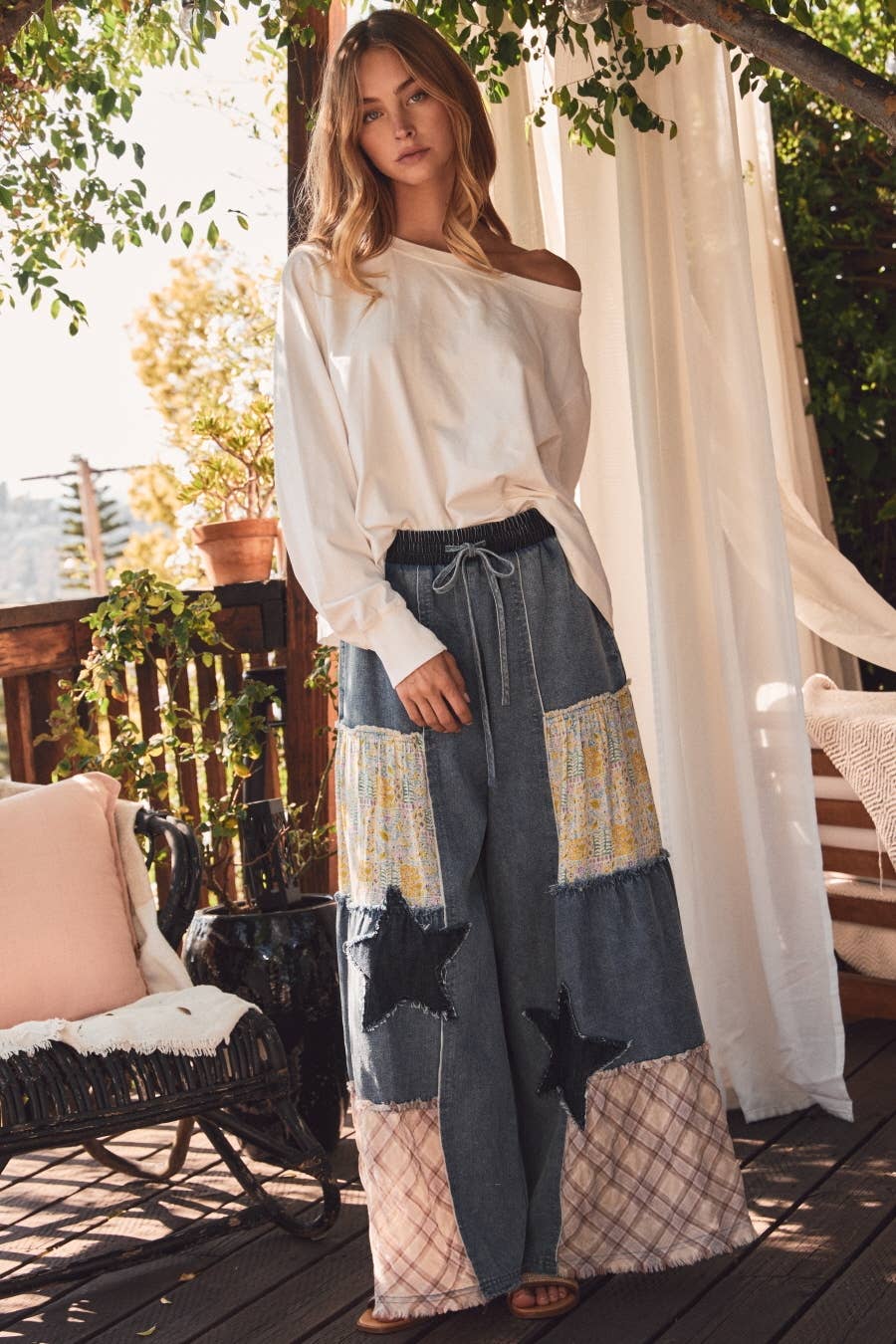 Patricia Wide Leg Pants - Baycreek & Co