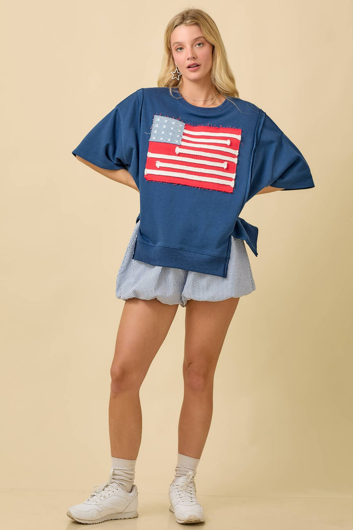 Patchwork Merica Top - Baycreek & Co