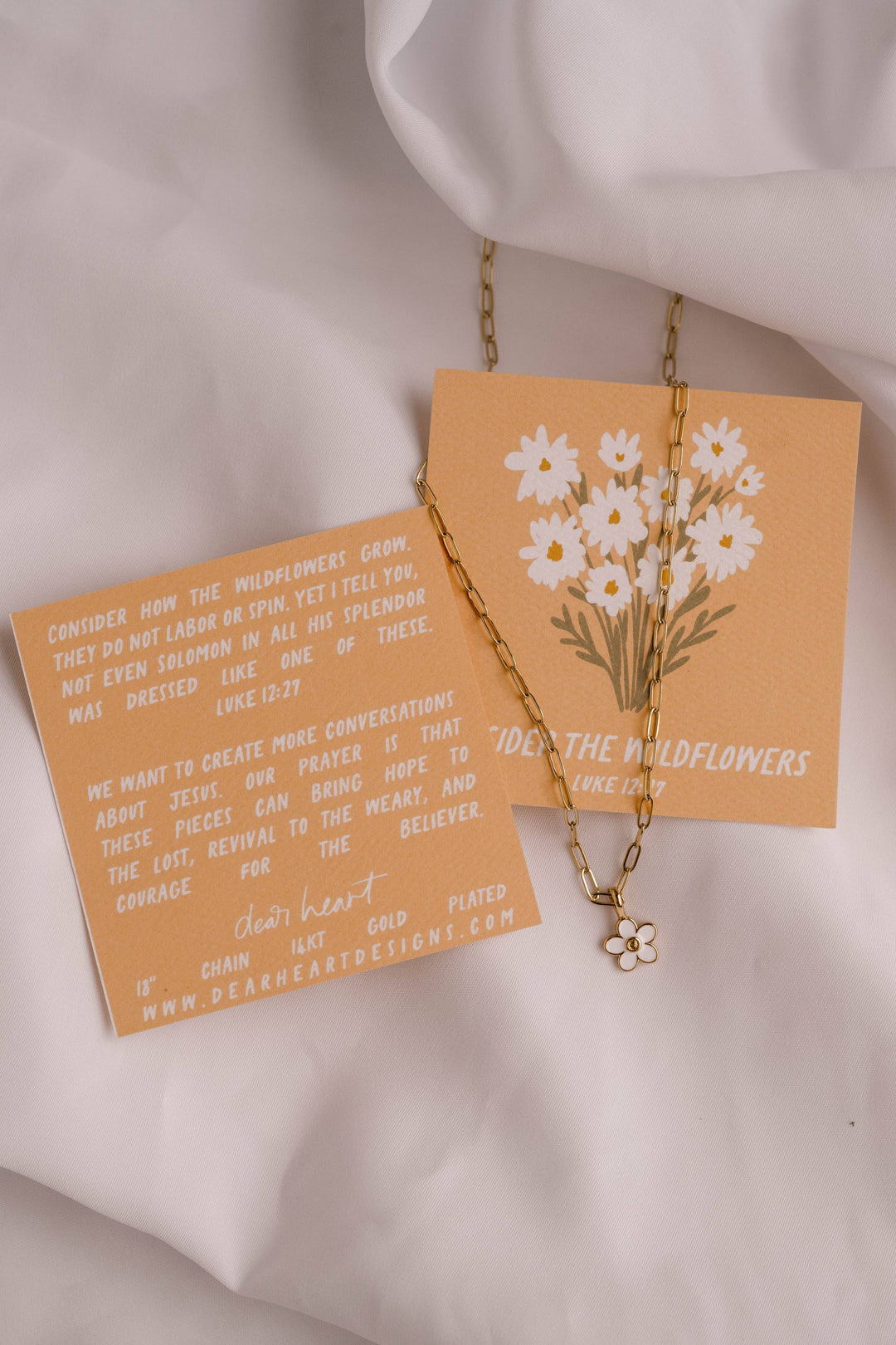 Wildflowers Charm Necklace