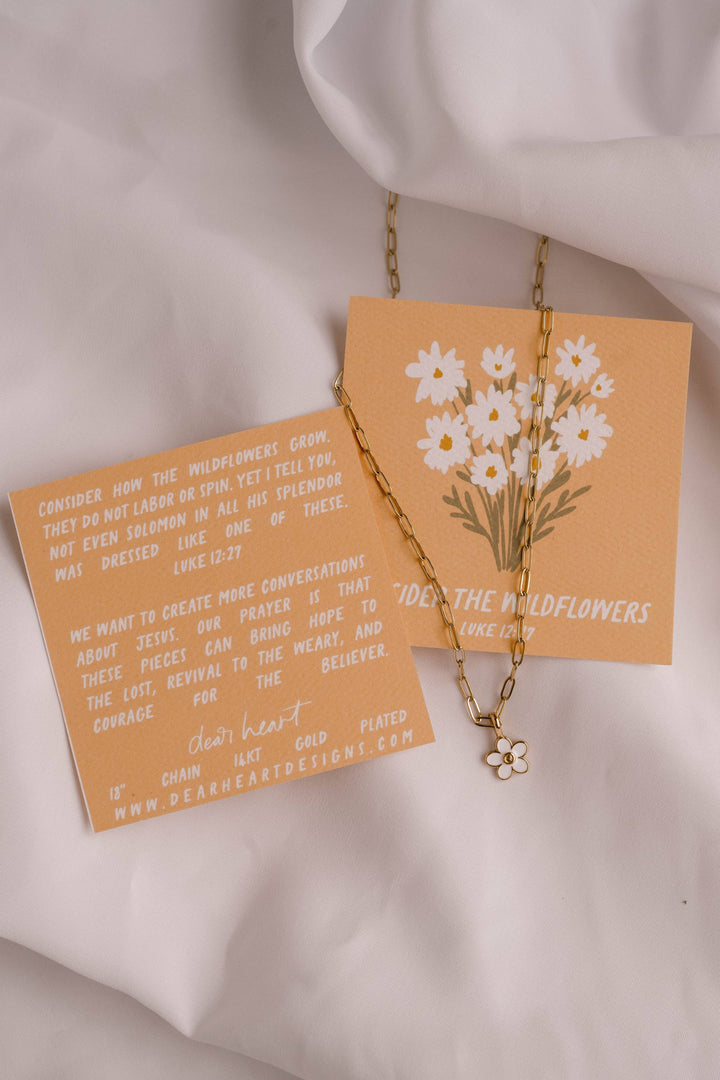 Wildflowers Charm Necklace