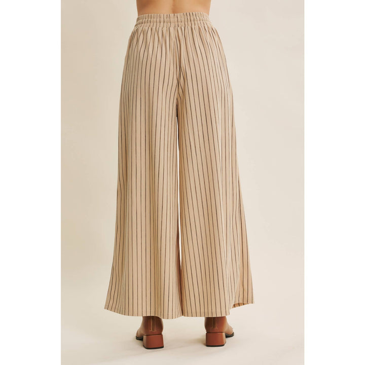 ENDLESSLY WEARABLE STRIPED CORDUROY COMFY WIDE-LEG PANTS - Baycreek & Co