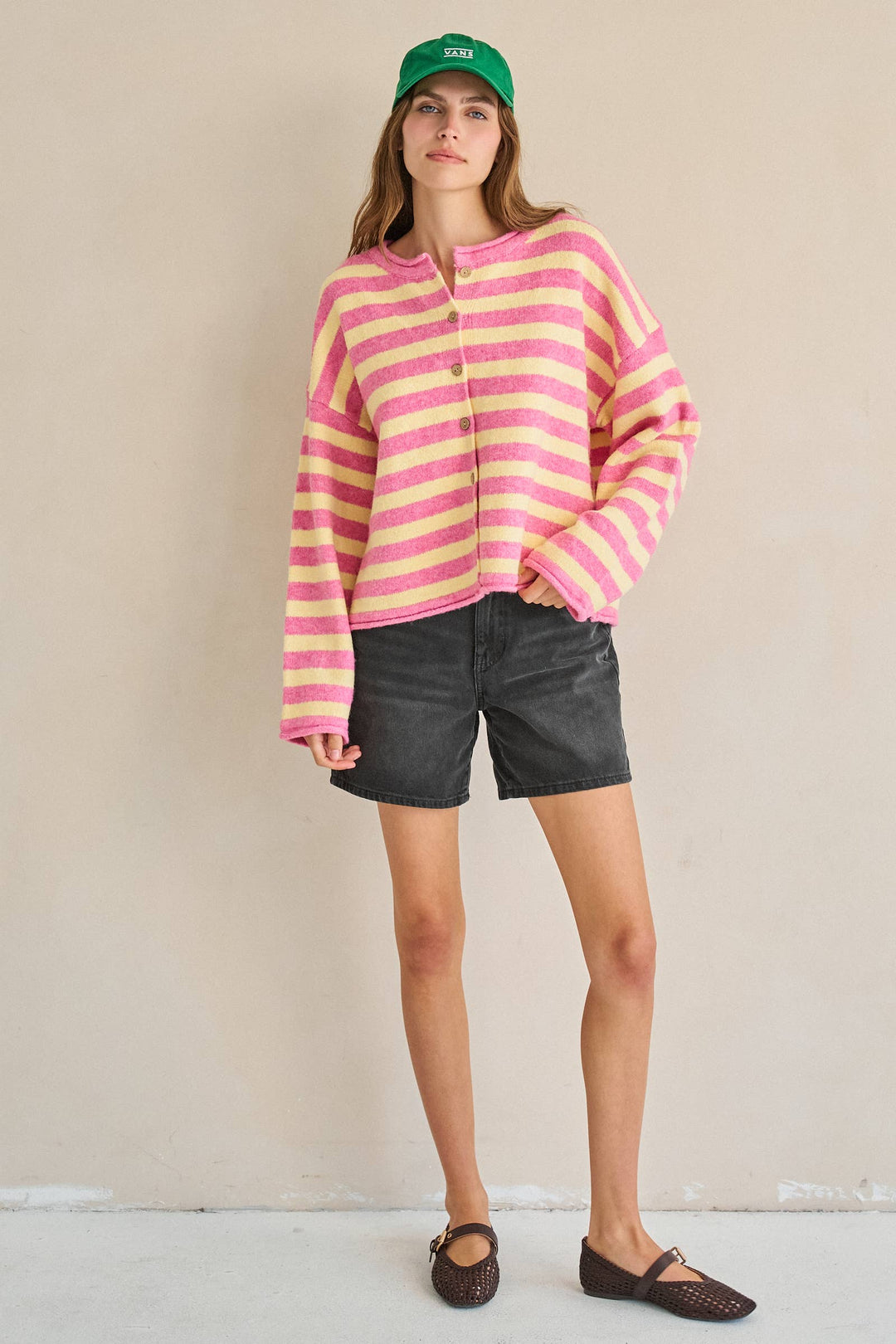Pink Lemon Drop Cardigan