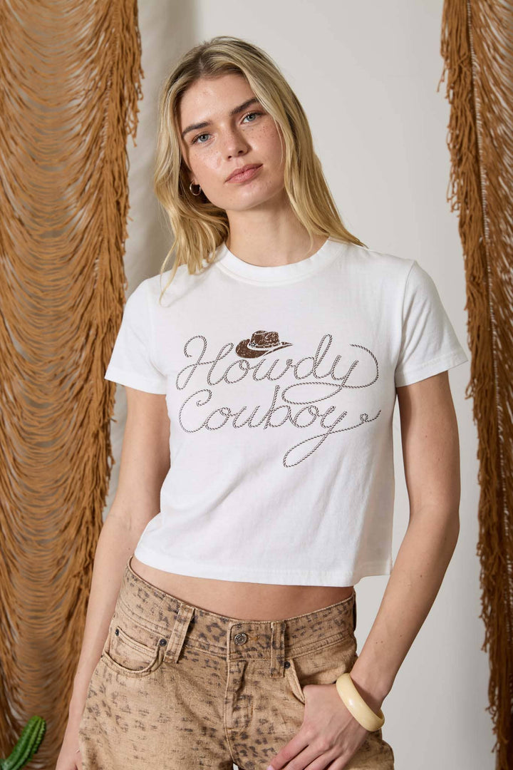 Howdy Cowboy Tee - Baycreek & Co