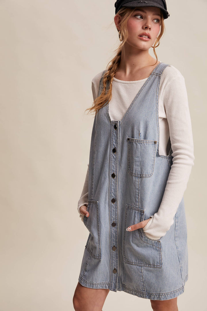 Railroad Days Denim Dress