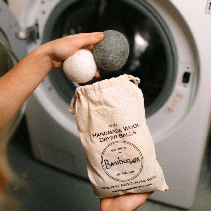 Set of 6 Organic Wool Dryer Balls | Faire Market Bestseller - Baycreek & Co