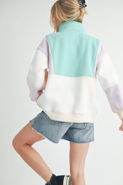 Color block Pullover