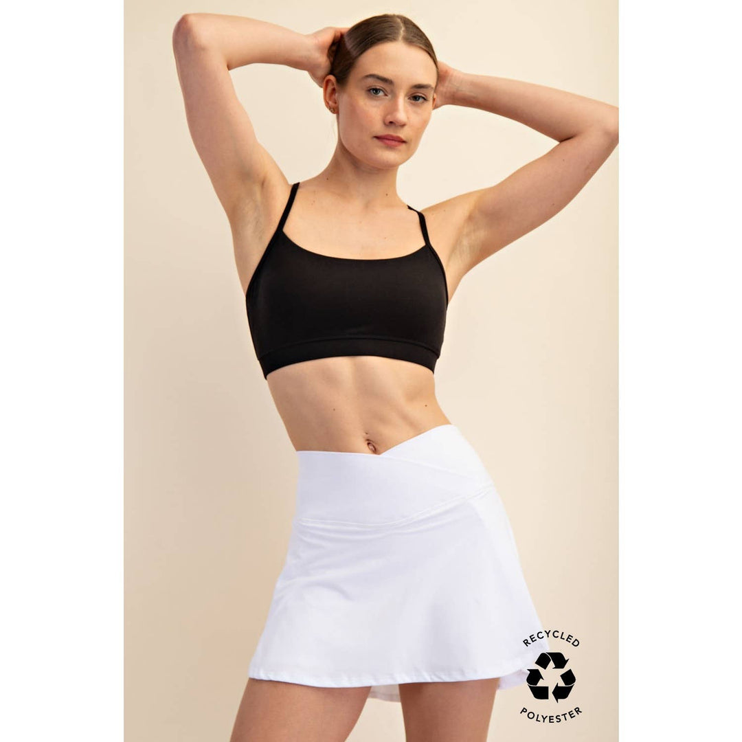 Butter V-Shaped Skort - Baycreek & Co