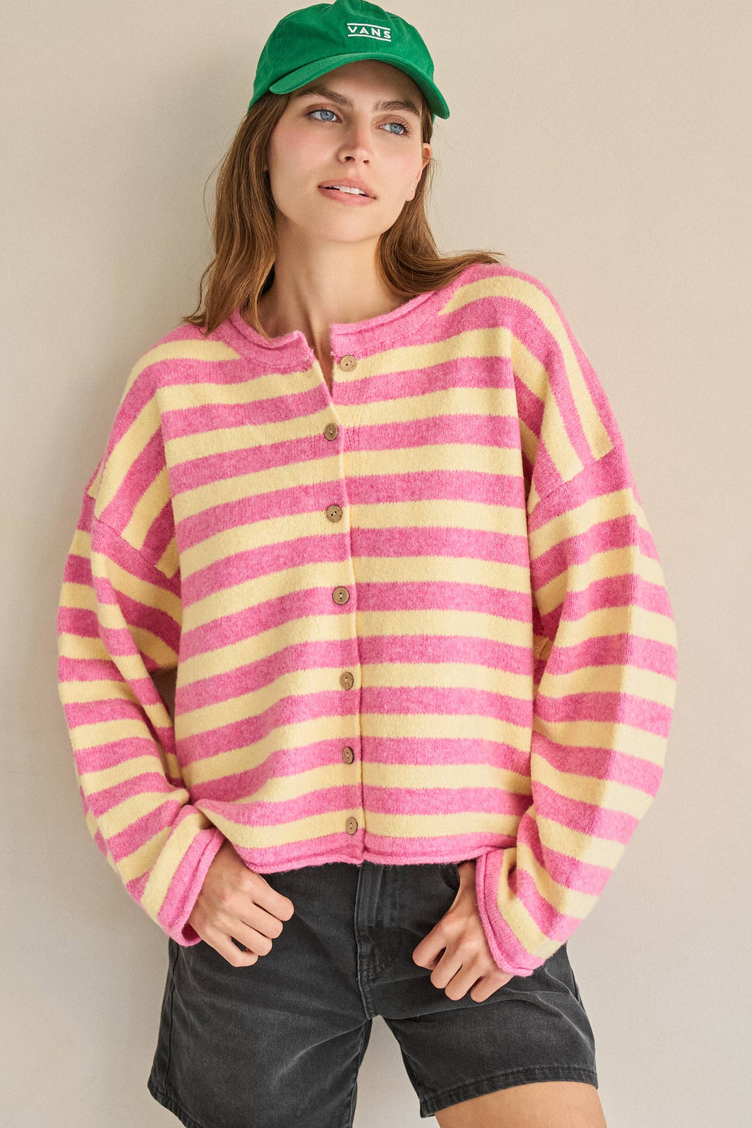Pink Lemon Drop Cardigan