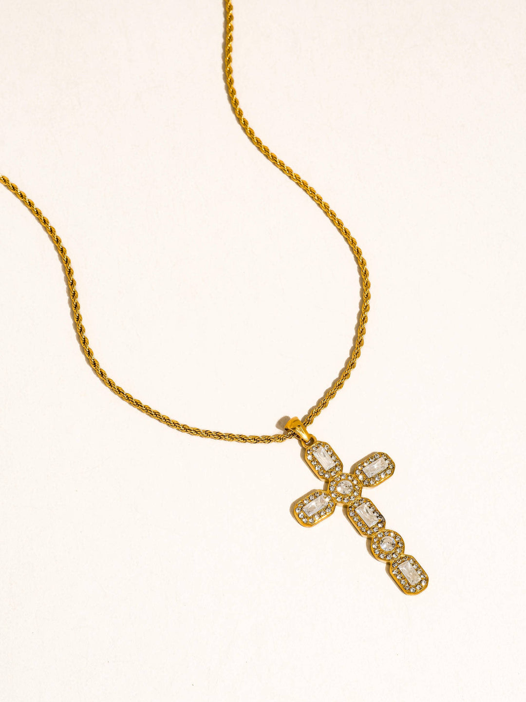 Belrose CZ Cross Pendant