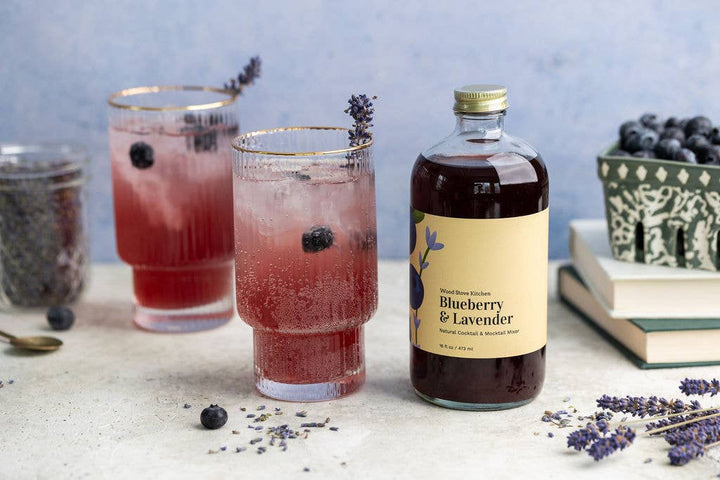 Blueberry and Lavender Cocktail - Baycreek & Co
