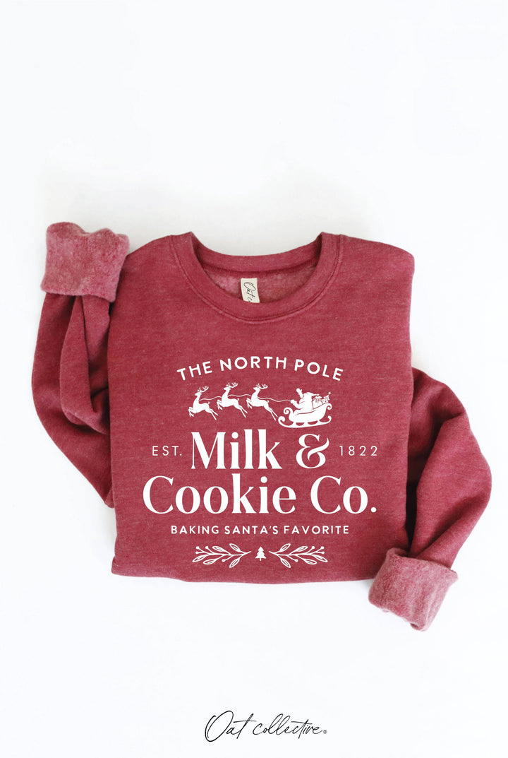 THE NORTH POLE MILK AND COOKIE Sweatshirt
