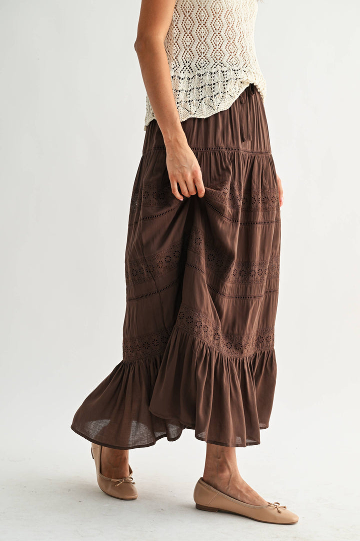 Anglican Maxi Skirt - Baycreek & Co