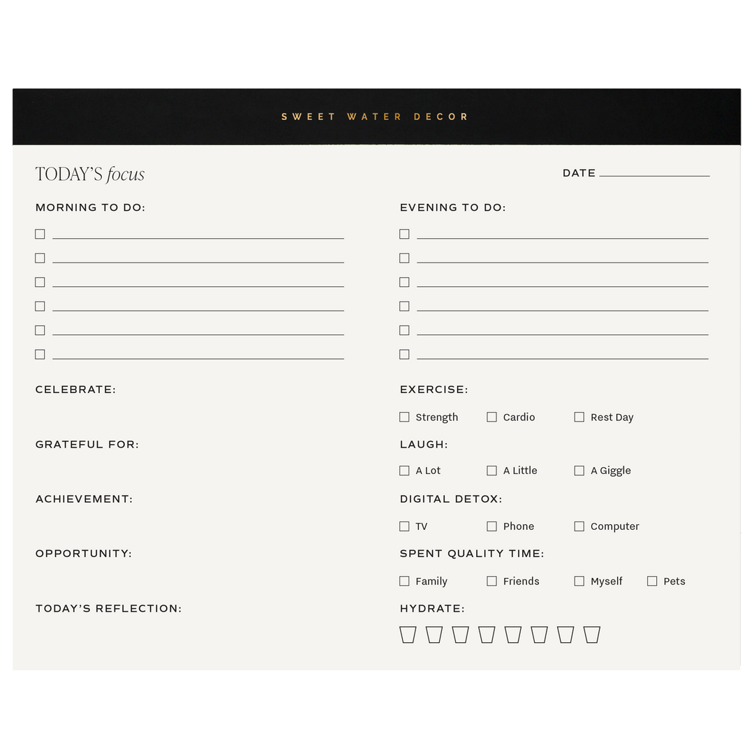Self Care Notepad - Stationery and Gifts - Baycreek & Co