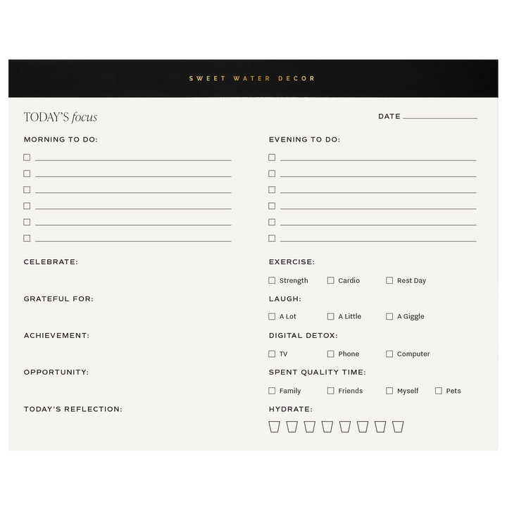 Self Care Notepad - Stationery and Gifts - Baycreek & Co