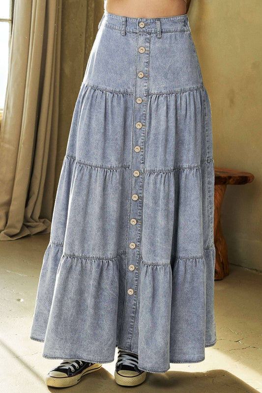 Darby Denim Skirt