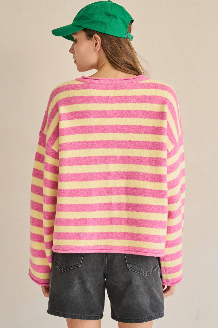 Pink Lemon Drop Cardigan