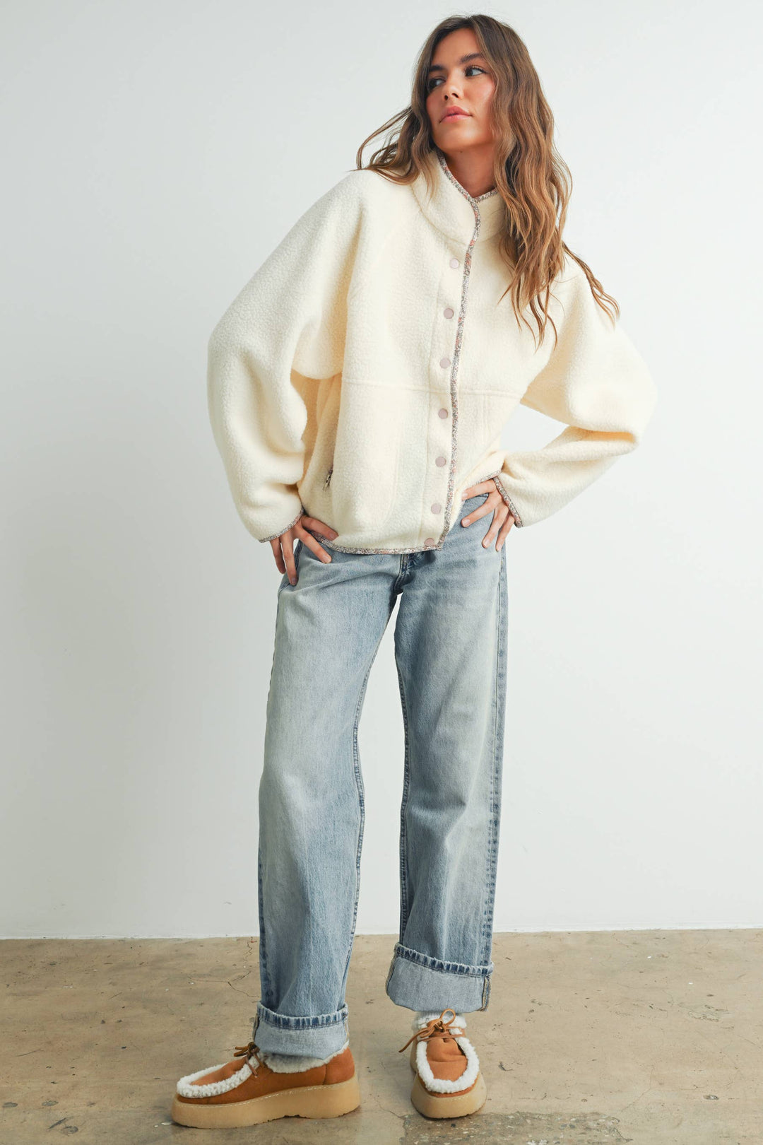 Sherpa Fleece Jacket - Baycreek & Co