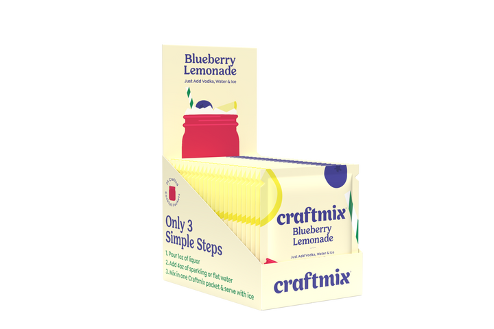 Blueberry Lemonade Cocktail/Mocktail Mixer