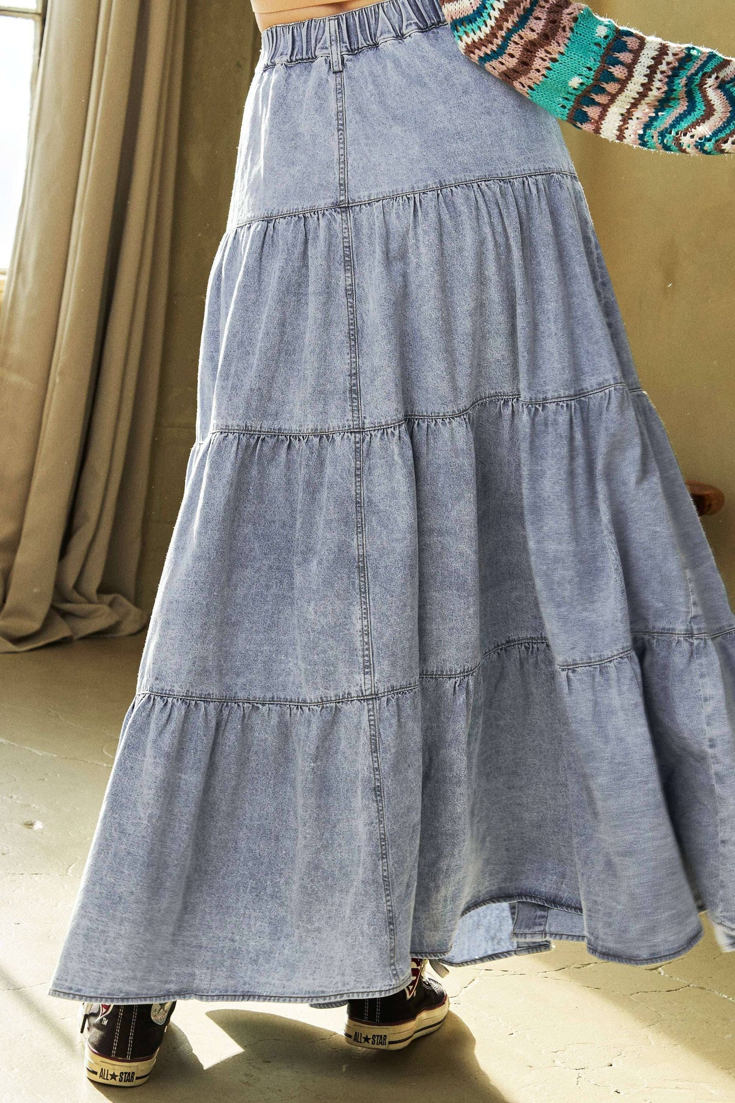 Darby Denim Skirt